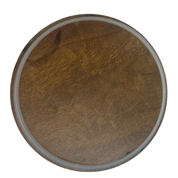 Pioneer Women Floral Kitchen Storage Canister Blue Stoneware  5" Engraved - Picture 7 of 9